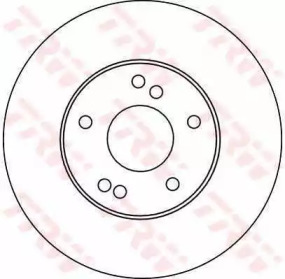 Тормозной диск TRW DF4090
