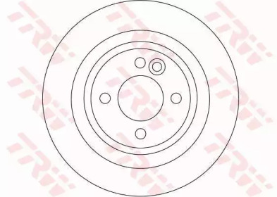 Тормозной диск TRW DF4197