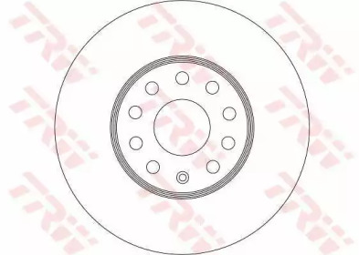 Тормозной диск TRW DF4295