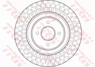Тормозной диск TRW DF4297