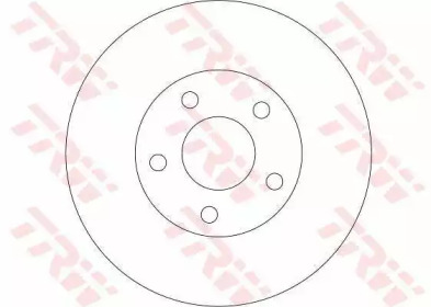Тормозной диск TRW DF4316