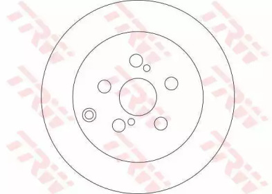 Тормозной диск TRW DF4417