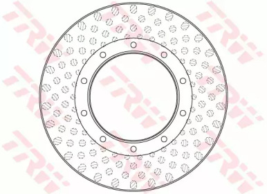 Тормозной диск TRW DF5010S