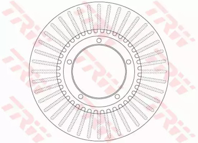 Тормозной диск TRW DF6486