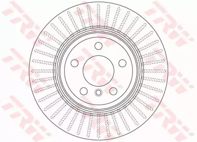 Тормозной диск TRW DF6512S