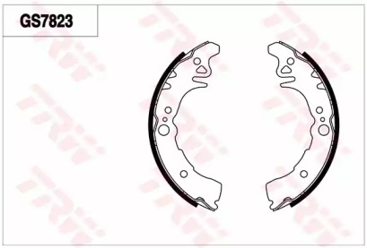 Комплект тормозных колодок TRW GS7823
