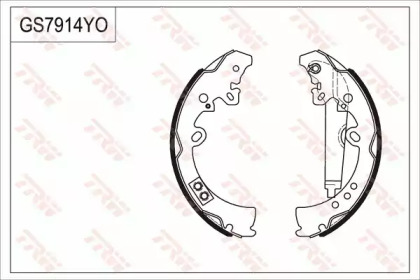 Комплект тормозных колодок TRW GS7914