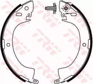 Комплект тормозных колодок TRW GS8185