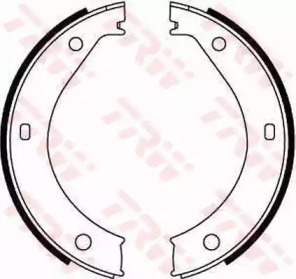 Комплект тормозных колодок, стояночная тормозная система TRW GS8217