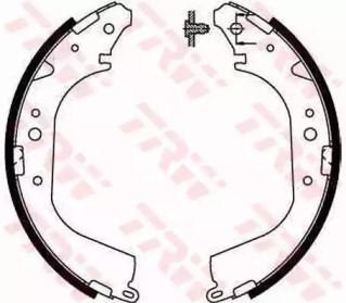 Комплект тормозных колодок TRW GS8502