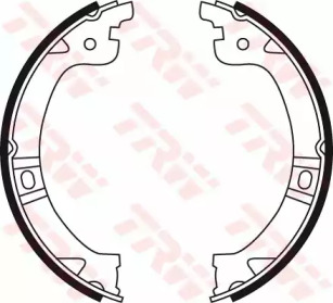 Комплект тормозных колодок, стояночная тормозная система TRW GS8759