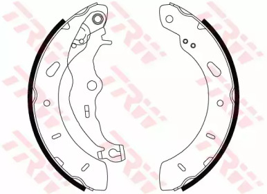 Комплект тормозных колодок TRW GS8806