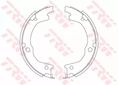 Комплект тормозных колодок, стояночная тормозная система TRW GS8829