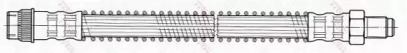 Тормозной шланг TRW PHB285