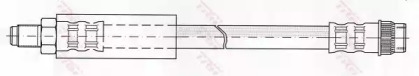 Тормозной шланг TRW PHB403