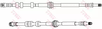 Тормозной шланг TRW PHB661