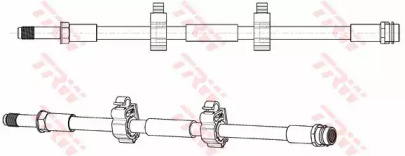 Тормозной шланг TRW PHB698