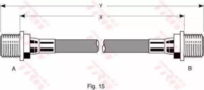 Тормозной шланг TRW PHC261