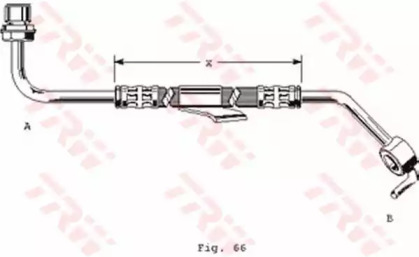 Тормозной шланг TRW PHD249