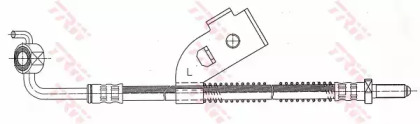 Тормозной шланг TRW PHD341