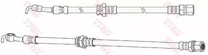 Тормозной шланг TRW PHD948