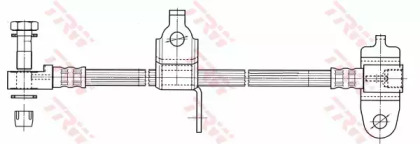 Тормозной шланг TRW PHD990