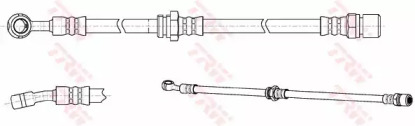 Тормозной шланг TRW PHD992