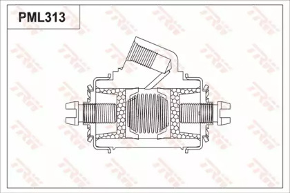 Главный тормозной цилиндр TRW PML313