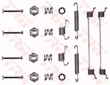 Комплектующие, тормозная колодка TRW SFK138