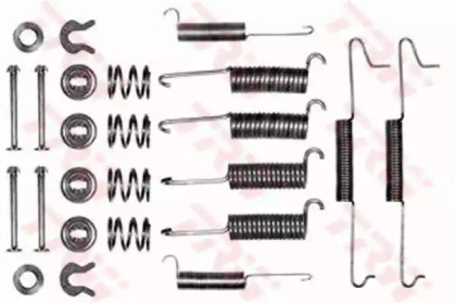 Комплектующие, тормозная колодка TRW SFK60