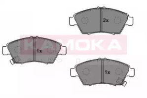 Комплект тормозных колодок KAMOKA 1011552