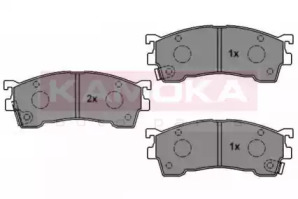 Комплект тормозных колодок KAMOKA 1011900