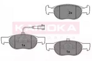 Комплект тормозных колодок KAMOKA 1012080