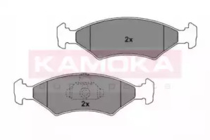 Комплект тормозных колодок KAMOKA 1012162