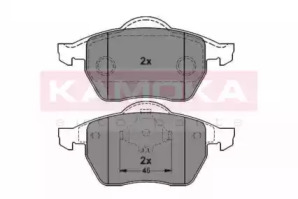 Комплект тормозных колодок KAMOKA 1012334