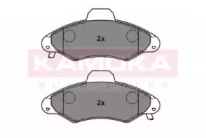 Комплект тормозных колодок KAMOKA 1012552