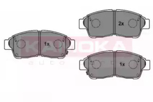 Комплект тормозных колодок KAMOKA 1012916