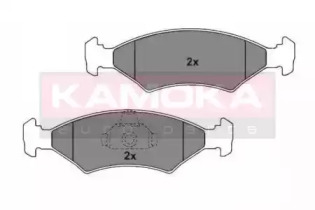 Комплект тормозных колодок KAMOKA 101412