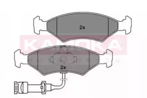 Комплект тормозных колодок KAMOKA 101424