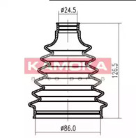 Пыльник, приводной вал KAMOKA 1146040