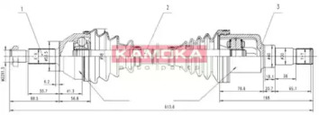 Вал KAMOKA FD1138927