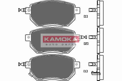 Комплект тормозных колодок KAMOKA JQ101113