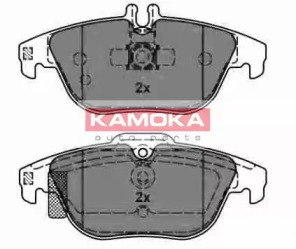 Комплект тормозных колодок KAMOKA JQ101117