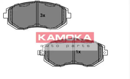 Комплект тормозных колодок KAMOKA JQ101126