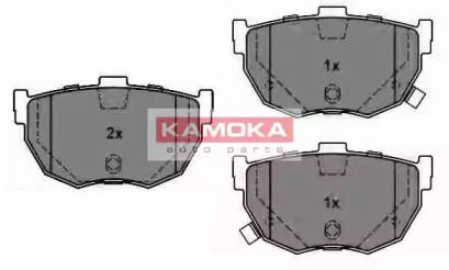 Комплект тормозных колодок KAMOKA JQ1011276