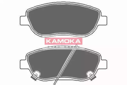 Комплект тормозных колодок KAMOKA JQ101131