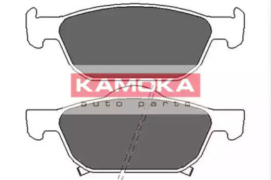 Комплект тормозных колодок KAMOKA JQ101138