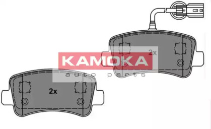 Комплект тормозных колодок KAMOKA JQ101144