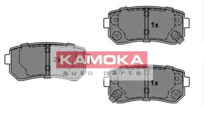 Комплект тормозных колодок KAMOKA JQ101146