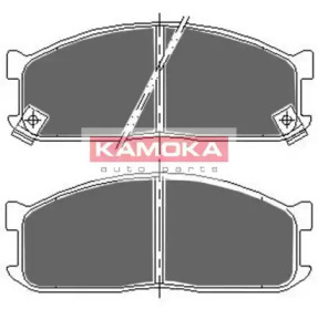 Комплект тормозных колодок KAMOKA JQ1011514